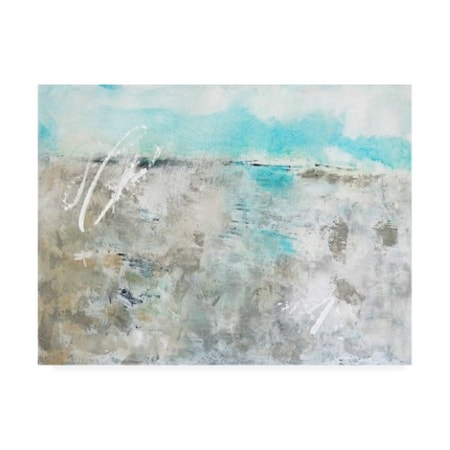 Mila Apperlo 'Beach And Blue Skies' Canvas Art,35x47